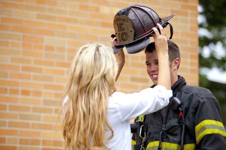 A Firefighters Girlfriend