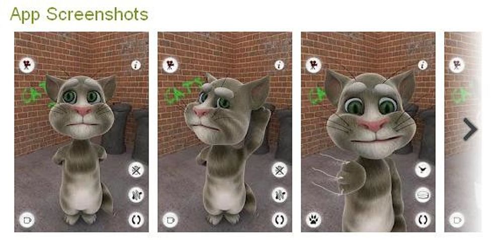 2000s app Talking Tom