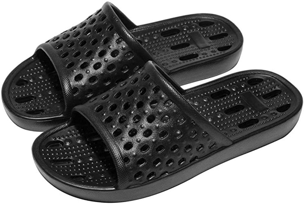 A picture of shower shoes