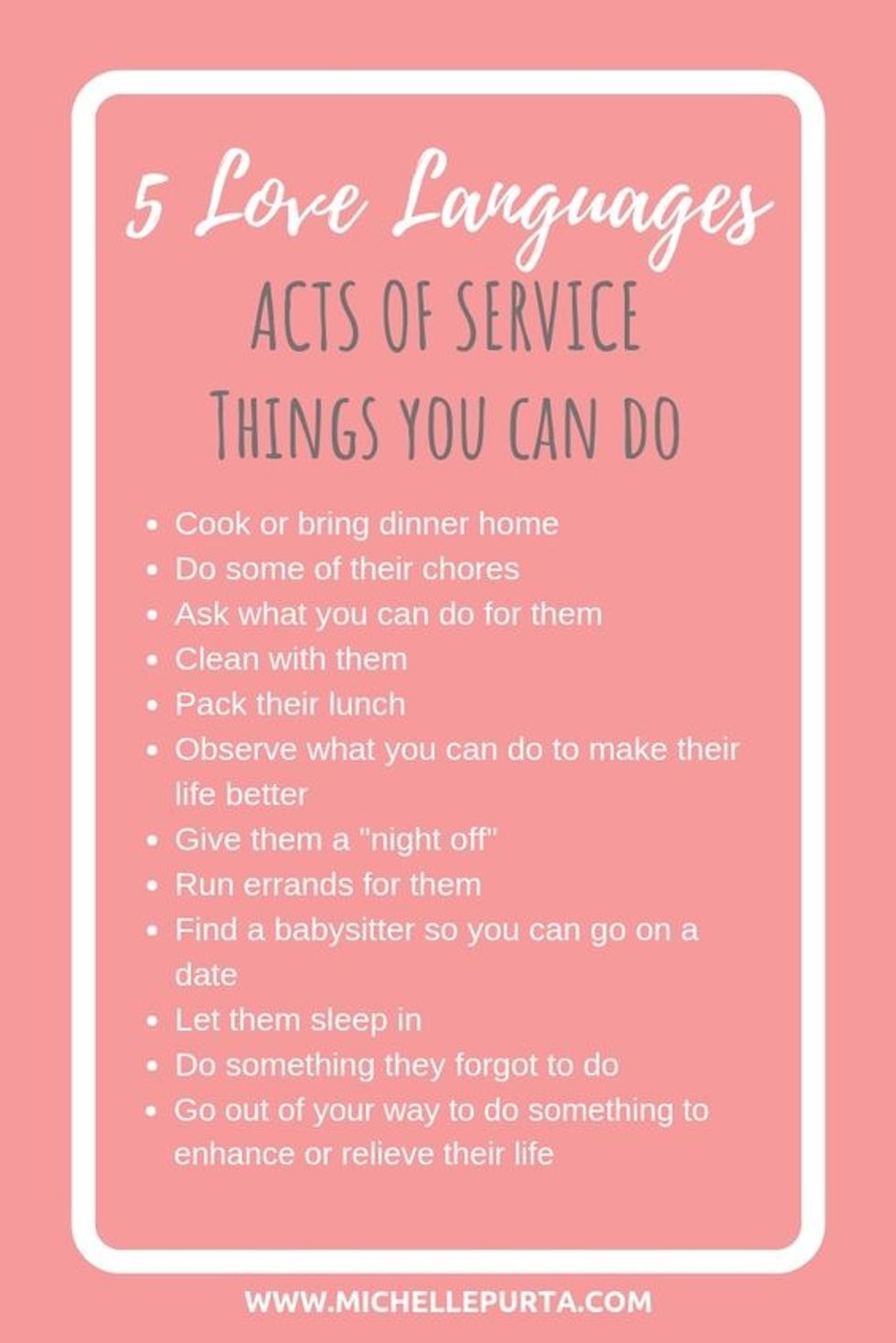 acts of service