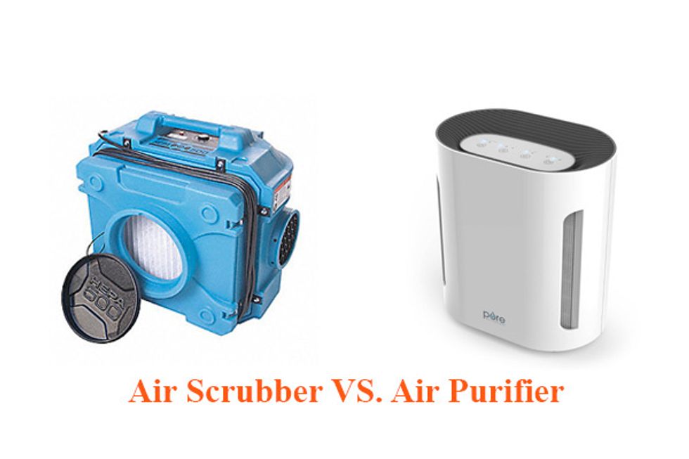 Air Scrubber VS. Air Purifier