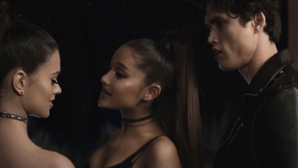 ariana grande break up with your girlfriend im bored music video