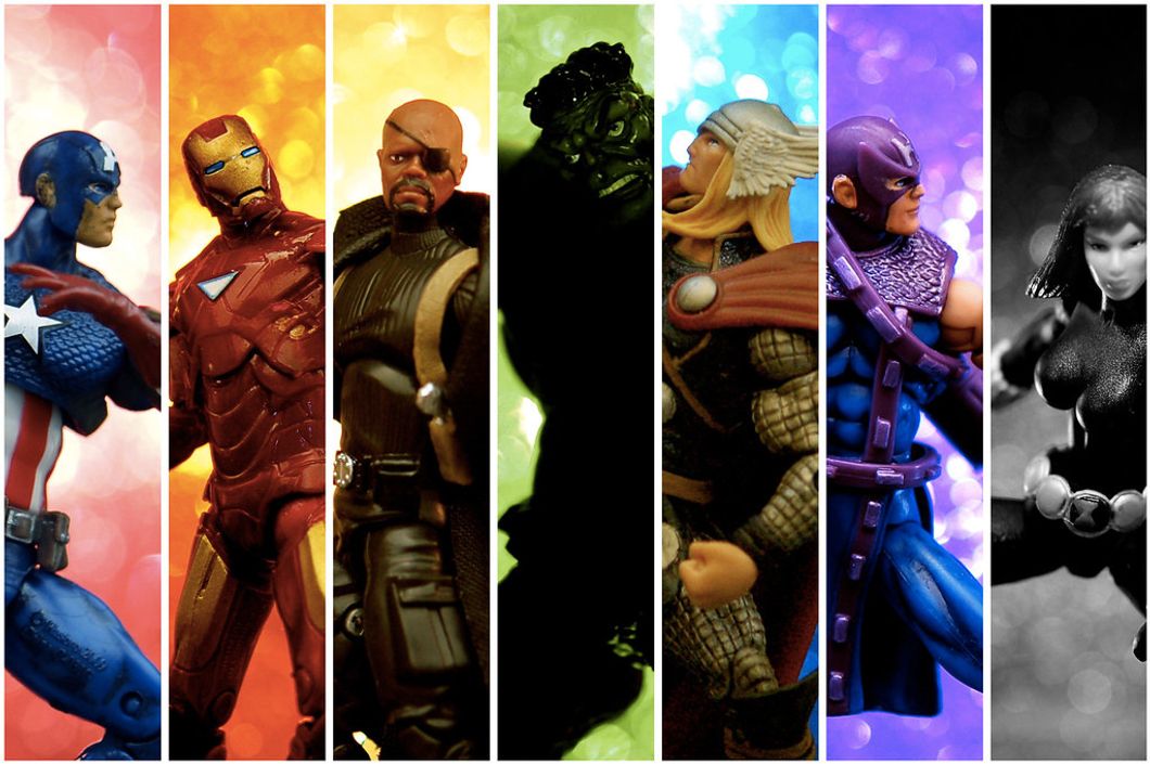 Avengers collage