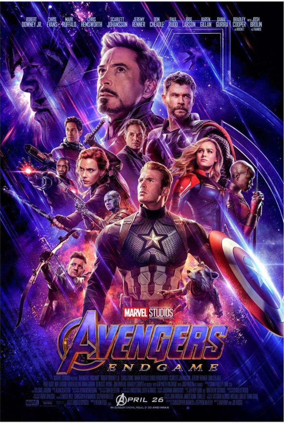 Avengers Endgame Poster