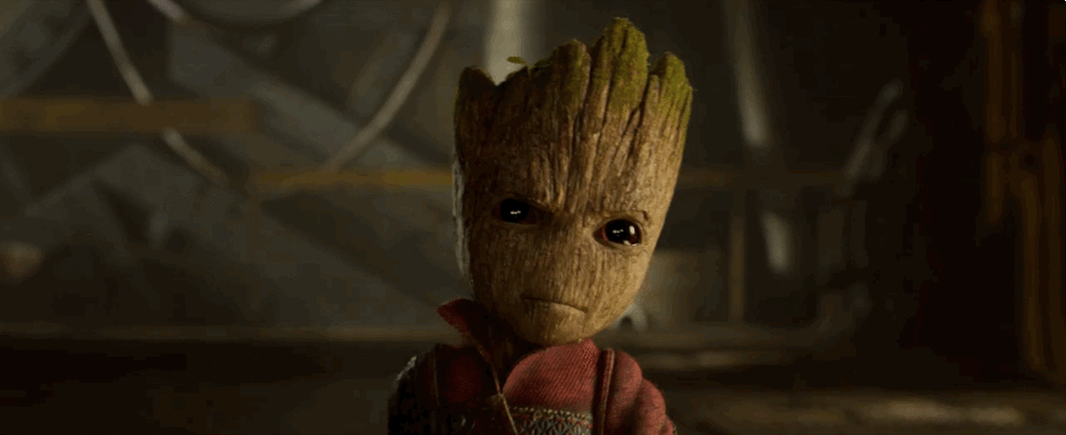 baby groot cute