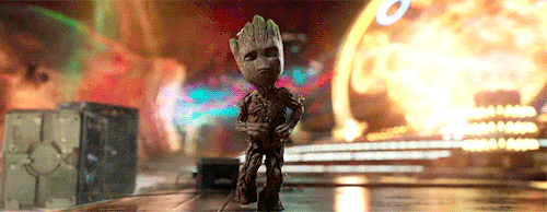 baby groot dancing