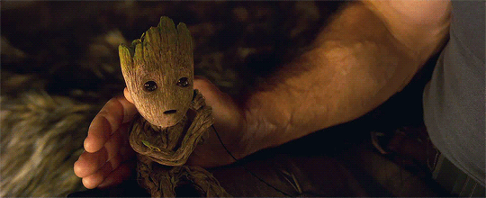 baby groot hand