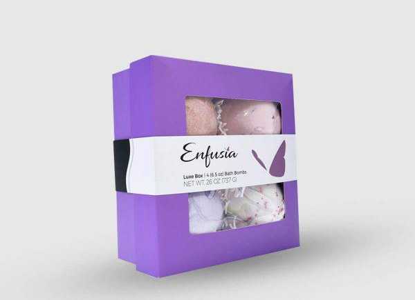Bath bomb packaging