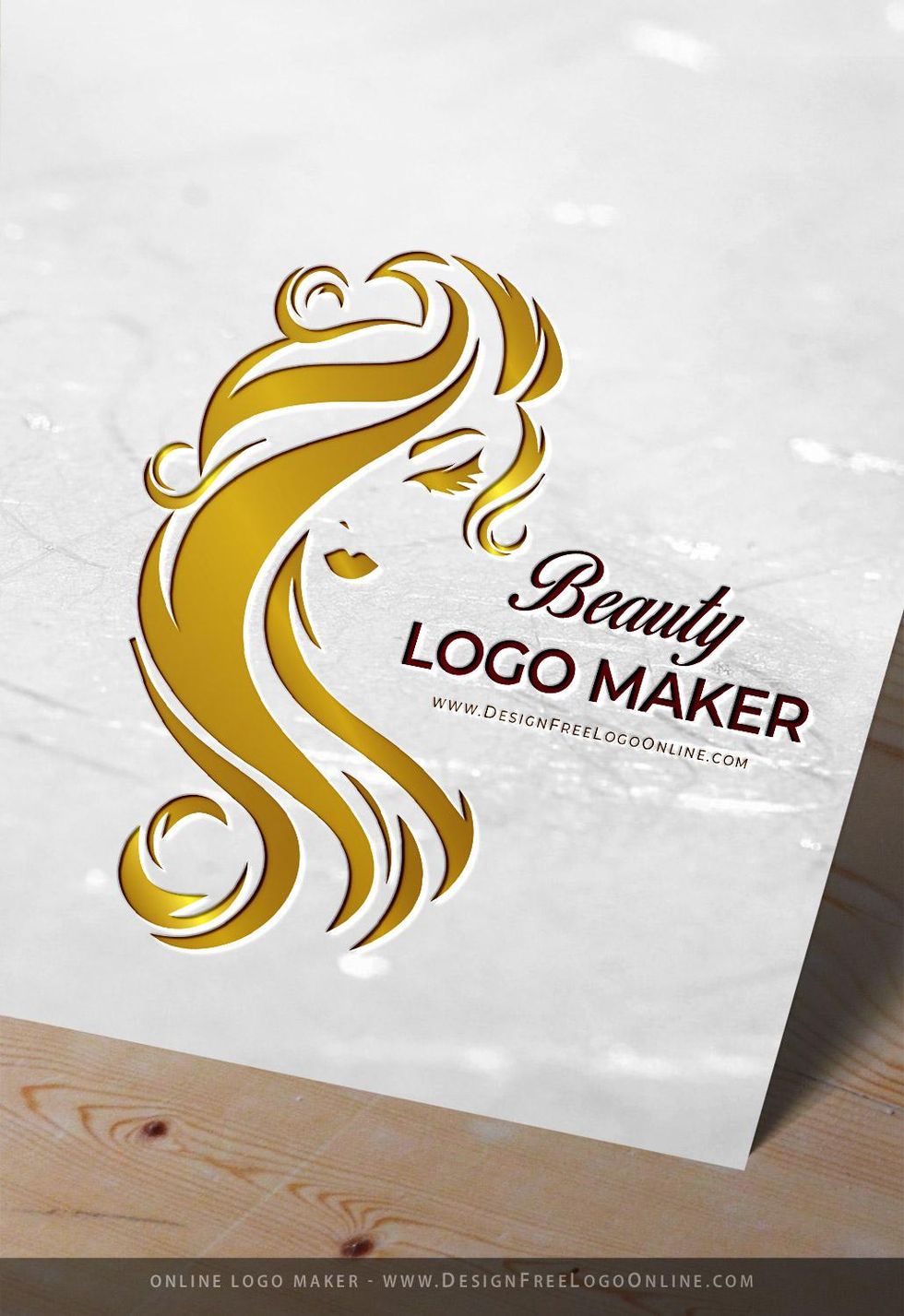 Beauty logo maker