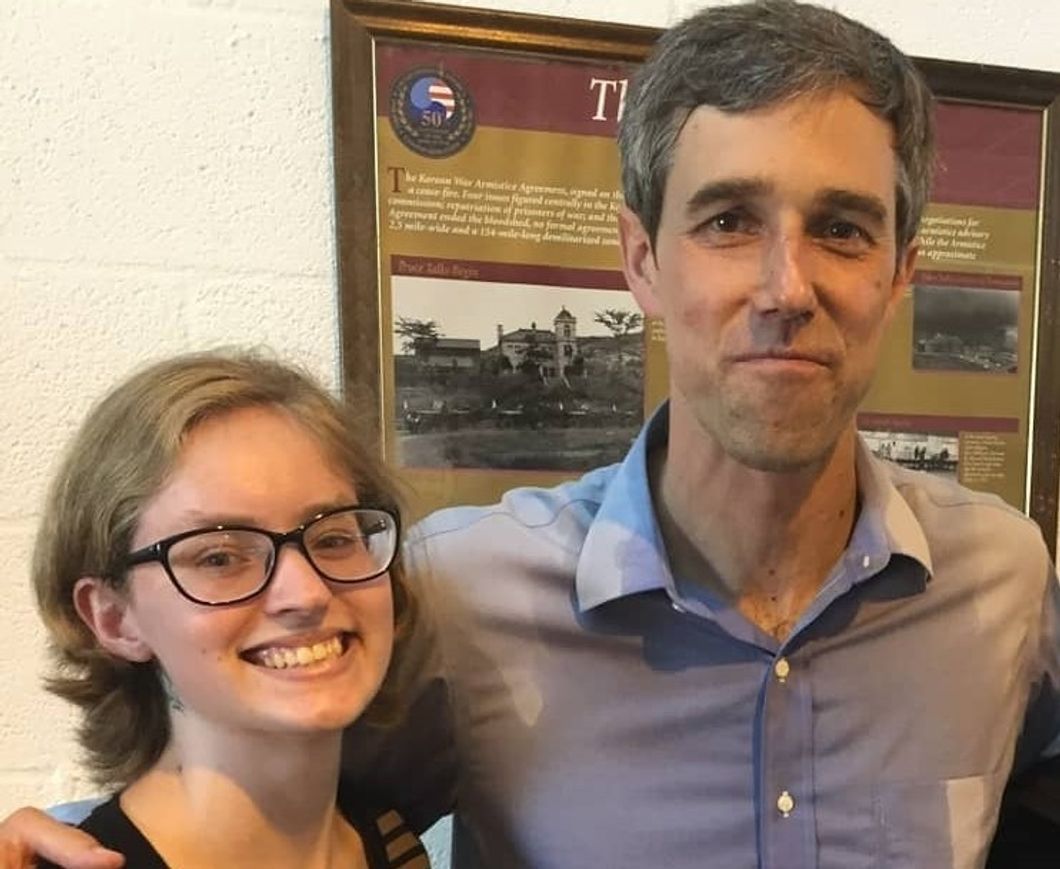 Beto O'Rourke and yours truly