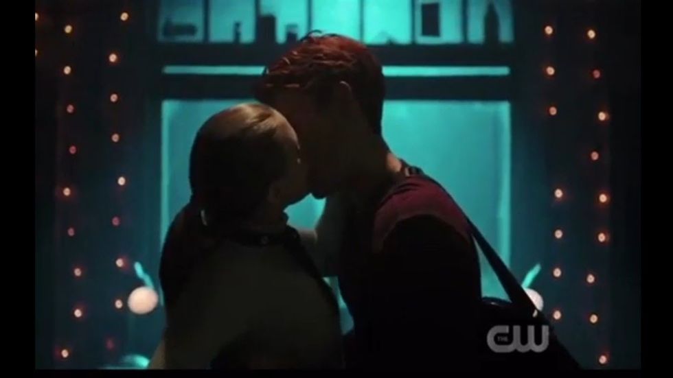 Betty and Archie kiss in 'Riverdale' season 4 'Hedwig' episode