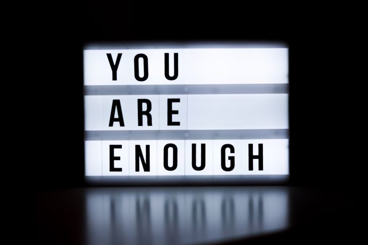 billboard says you are enough