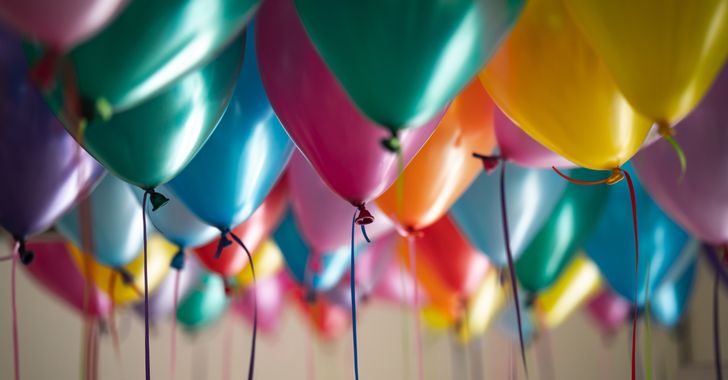 birthday balloons
