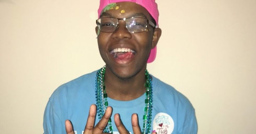 black college student