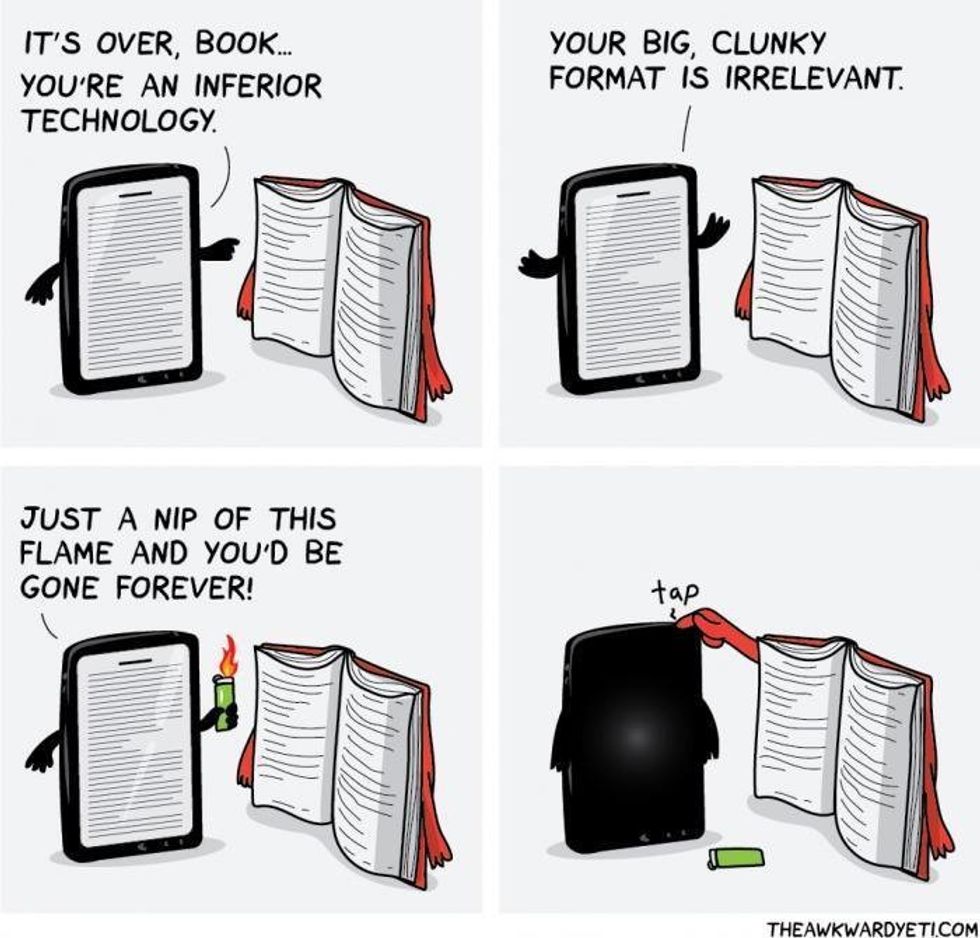 Book Vs. Ebook