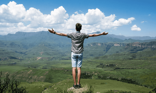 Boy on a Mountain