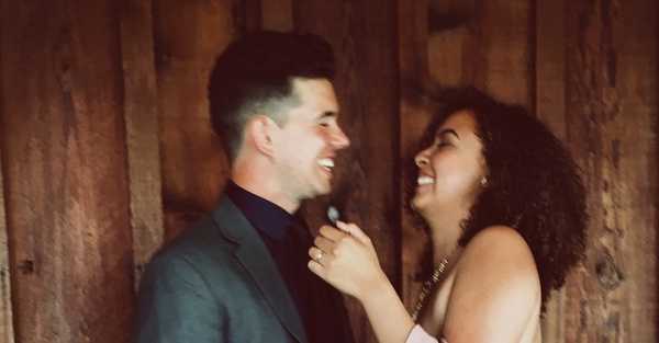 boyfriend and girlfriend dancing