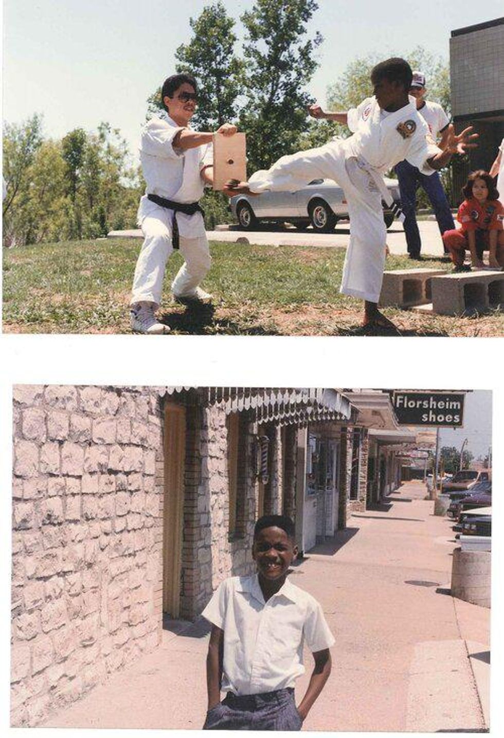 Brandon Bernard childhood photos