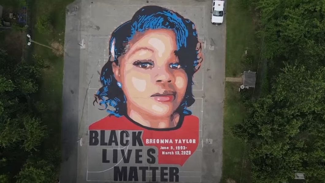 Breonna Taylor mural in Annapolis, Maryland.