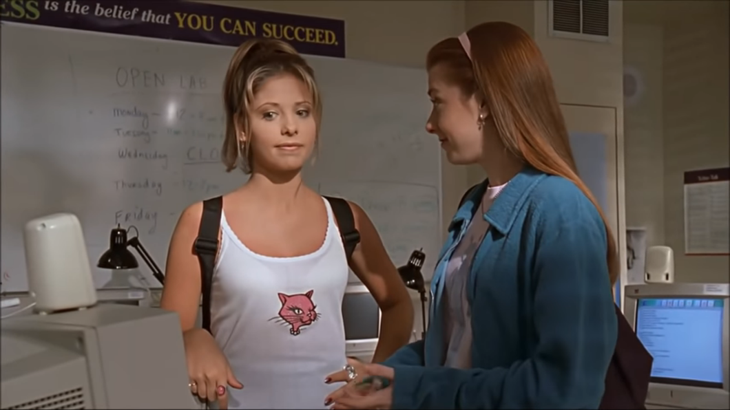 buffy and willow in buffy the vampire slayer