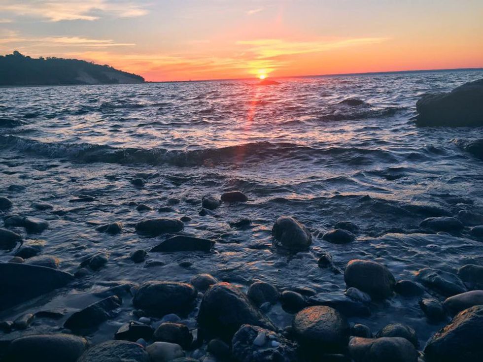 Caumsett State Park in Long Island sunset