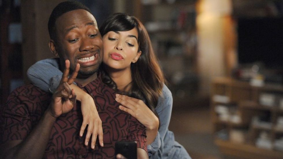 cece and winston from new girl on fox