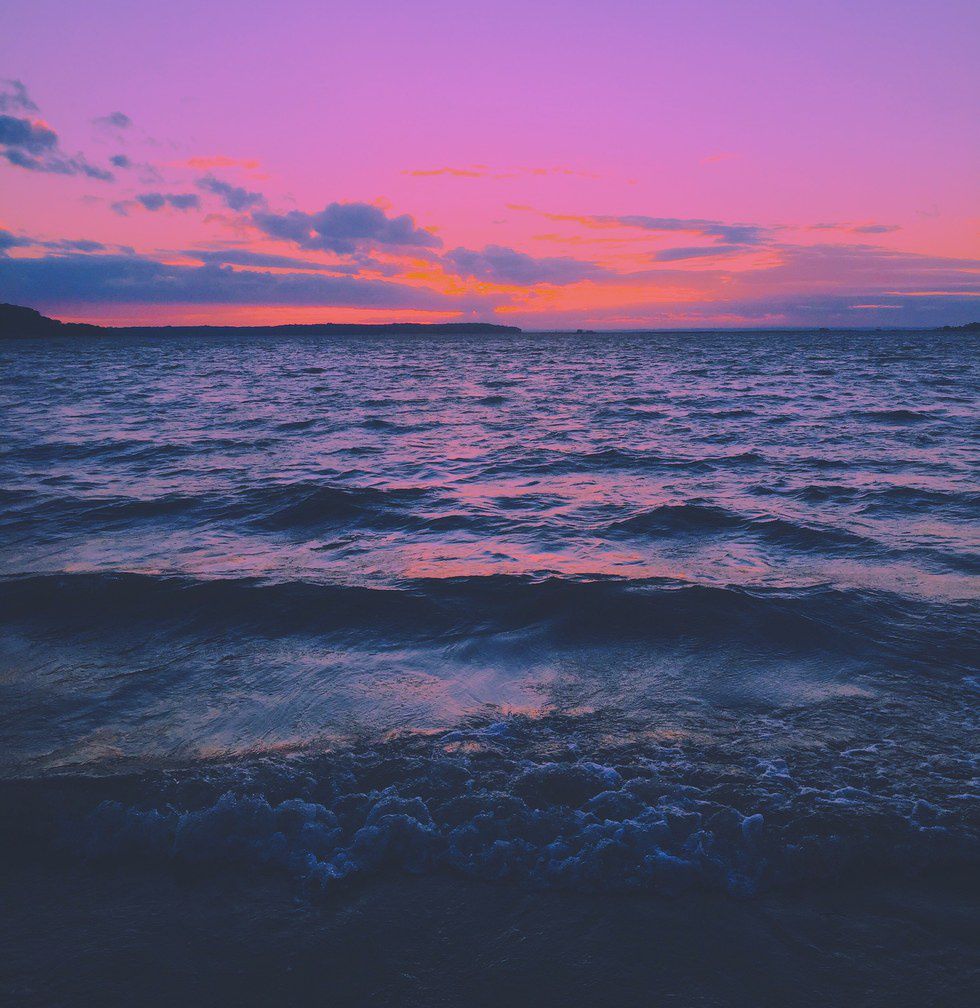 Centerport Beach in Long Island has incredible sunset