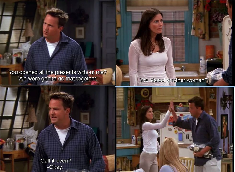 chandler and monica