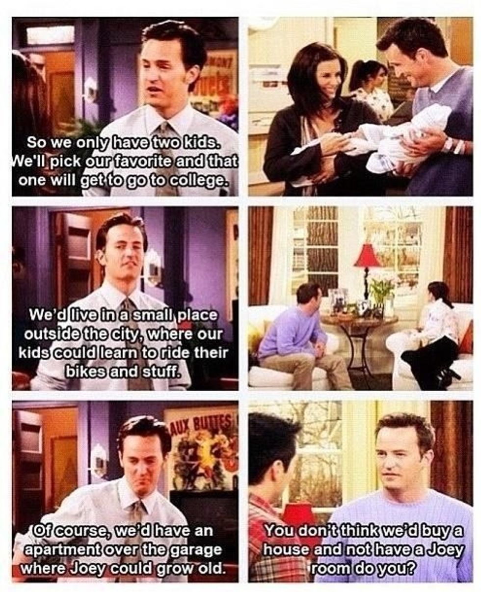 chandler and monica