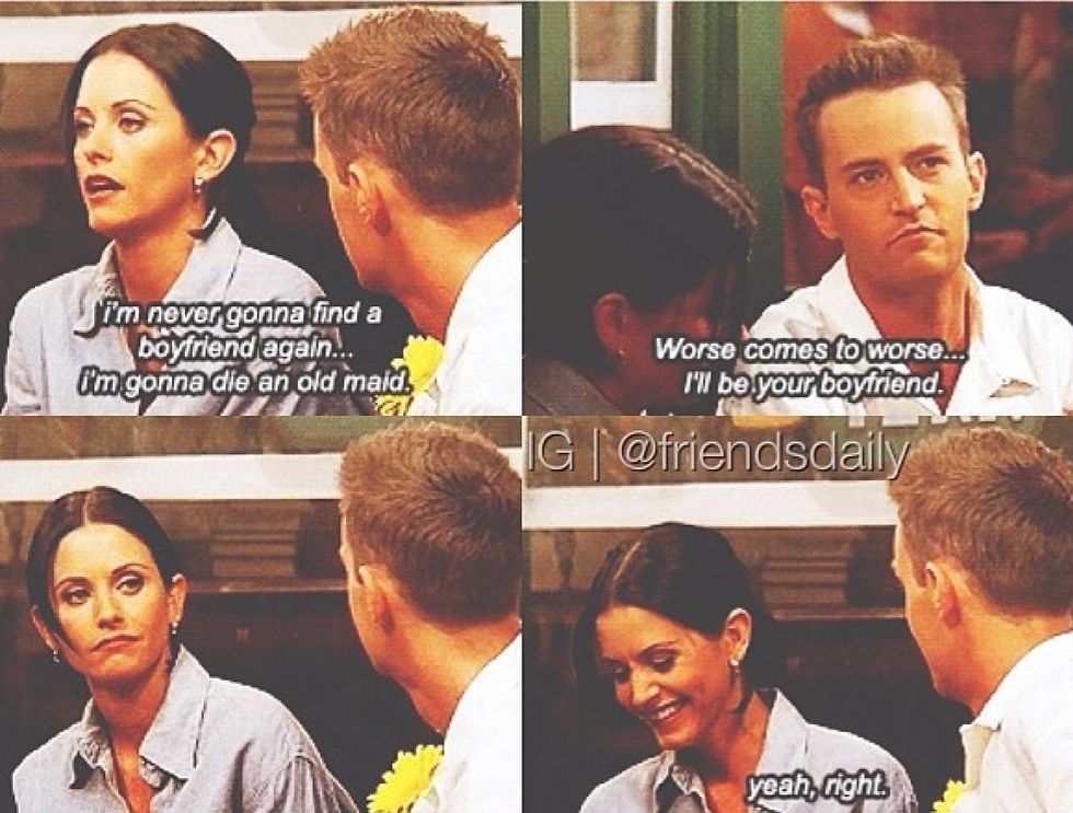 chandler and monica