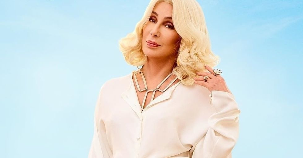 cher mamma mia poster