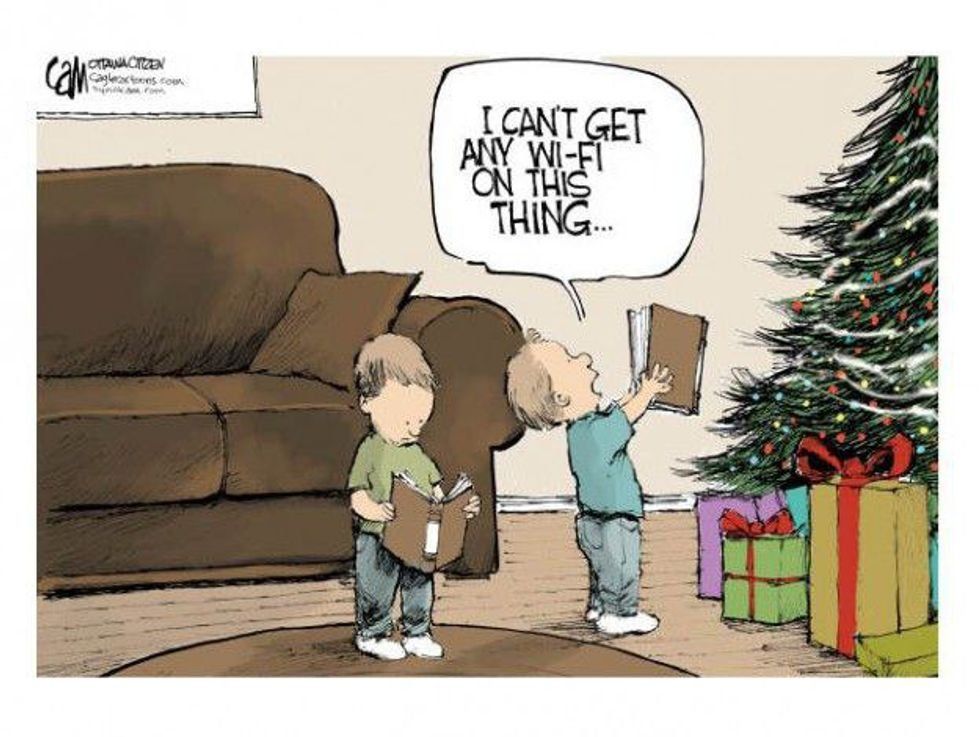 Children having trouble with wifi meme