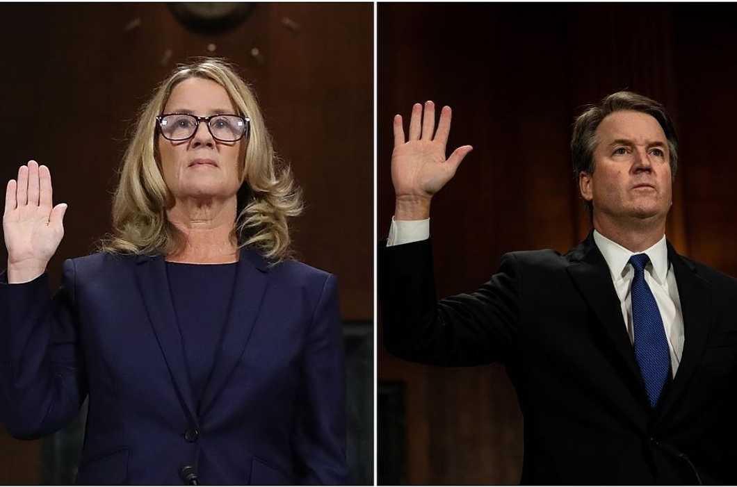Christine Blasey Ford and Brett Kavanaugh