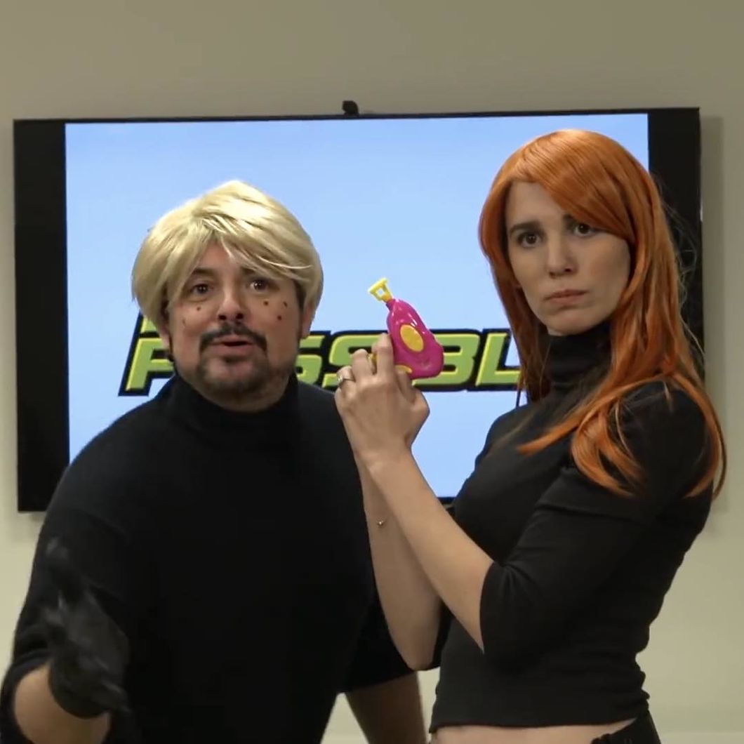 christy carlson romano and will friedle in kim possible sketch