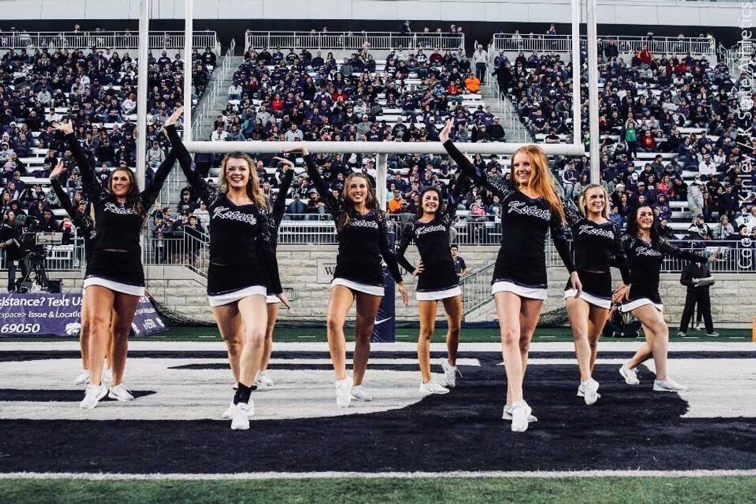 Classy Cats, Dancers, Football, endzone