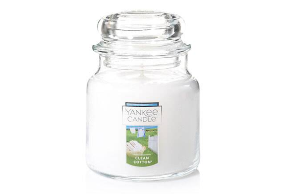 Clean Cotton Scented Candle by Yankee Candle