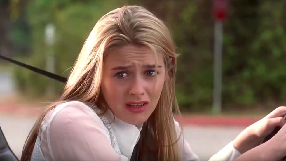 clueless driving test scene