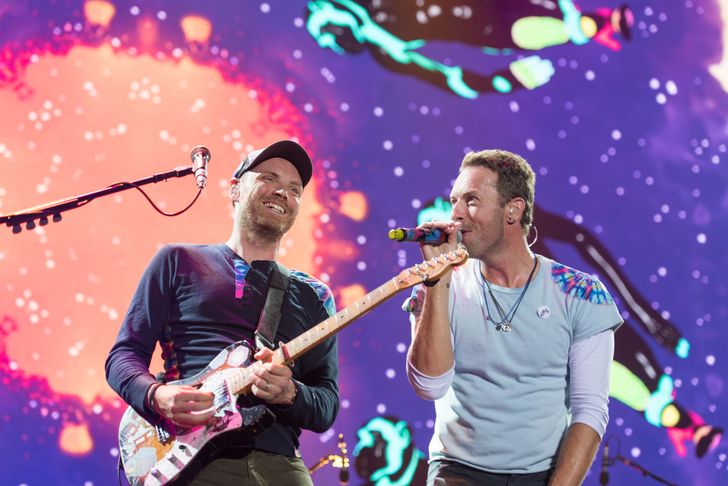 coldplay live performance