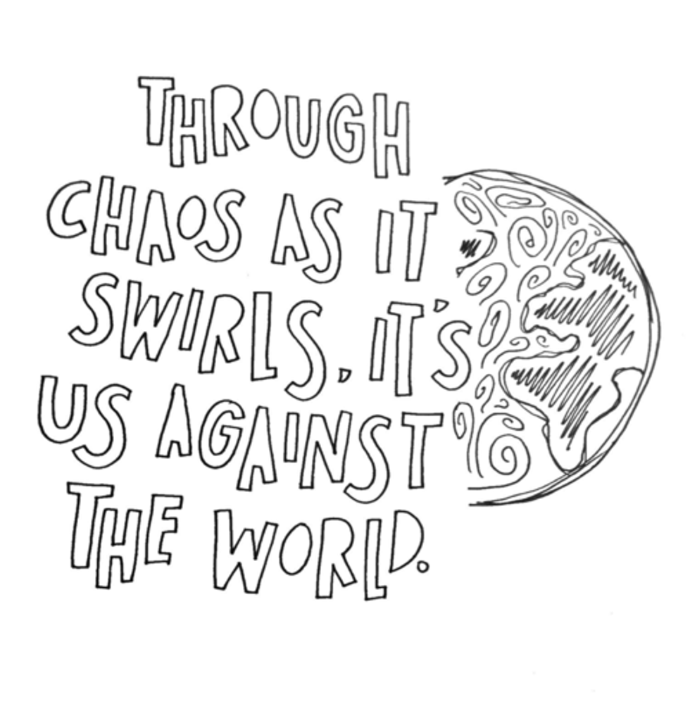 Coldplay Us Against The World