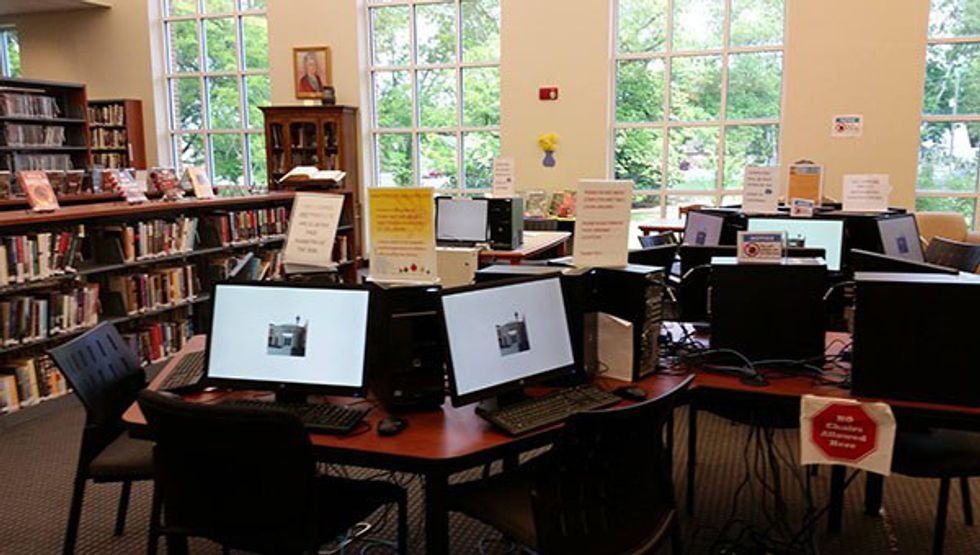 Computers in library