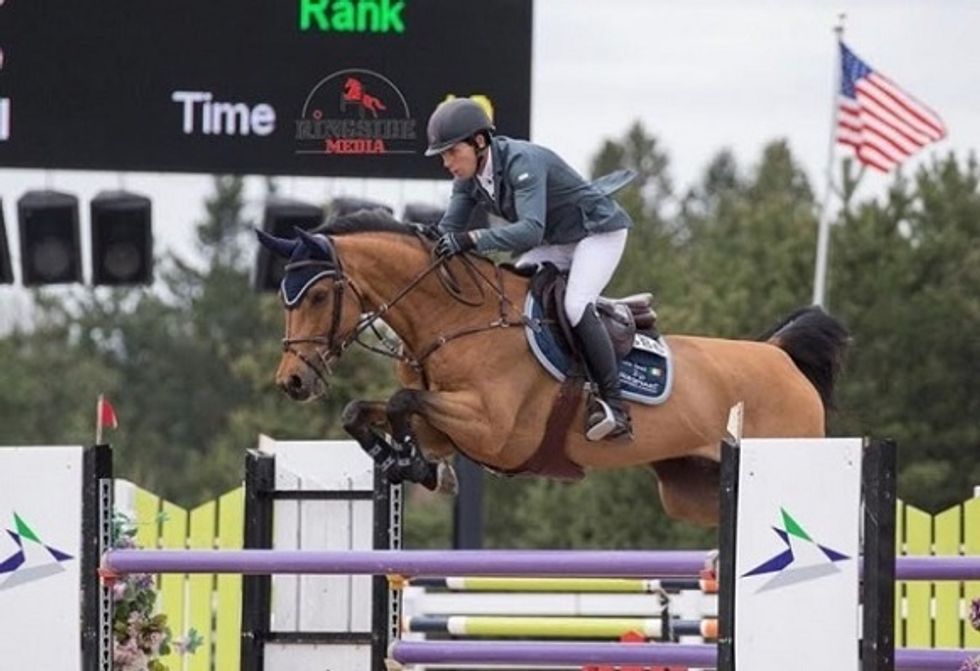 Conor Swail irish showjumper