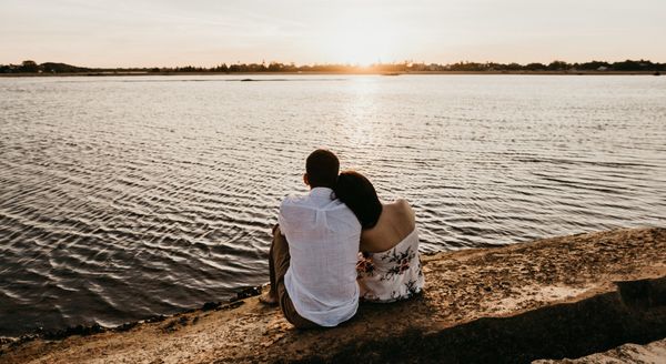 Couple on the beach