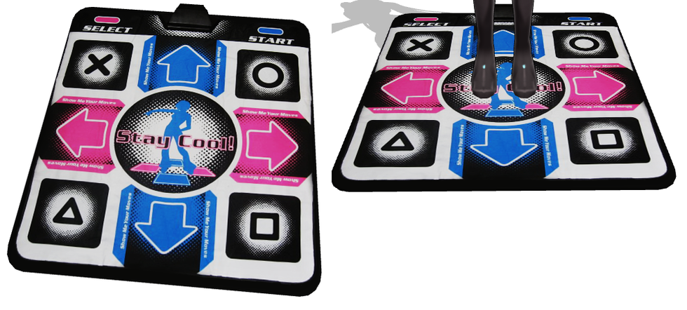Dance revolution dance mats