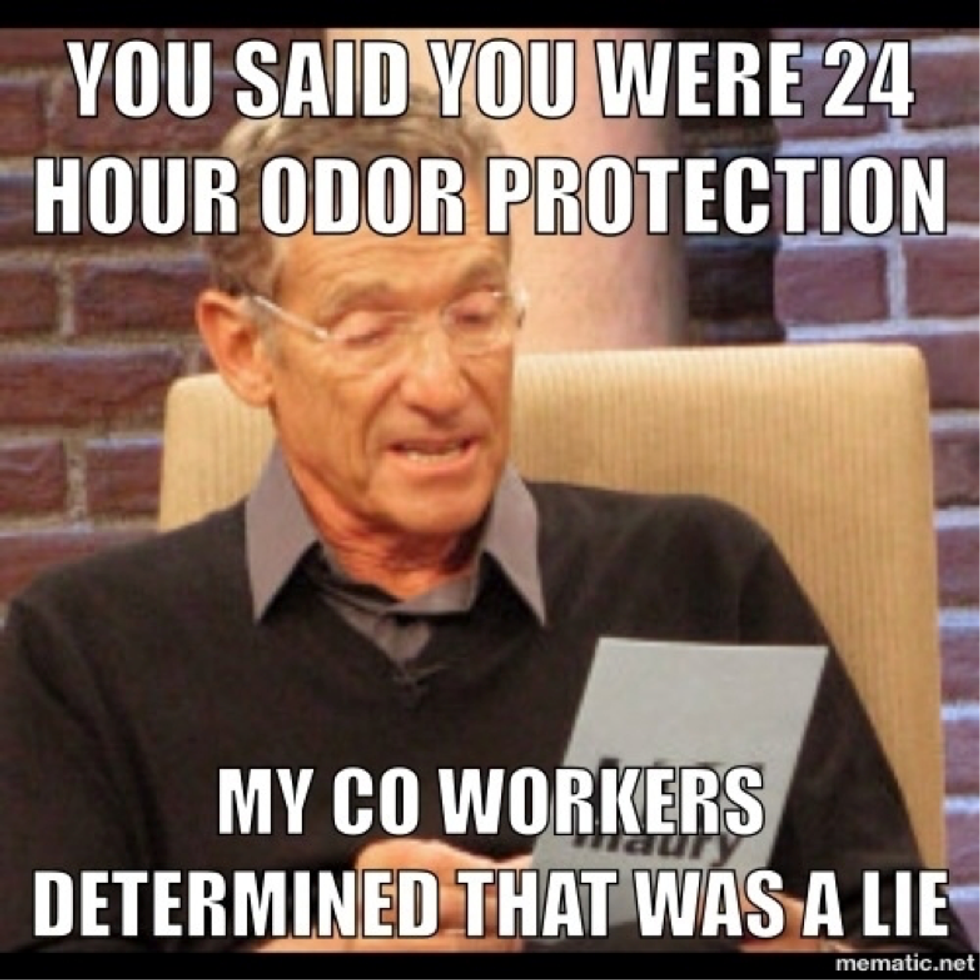 Deoderant meme with Maury Povich