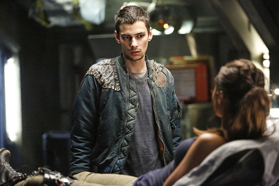 Devon Bostick in The 100 Season 3