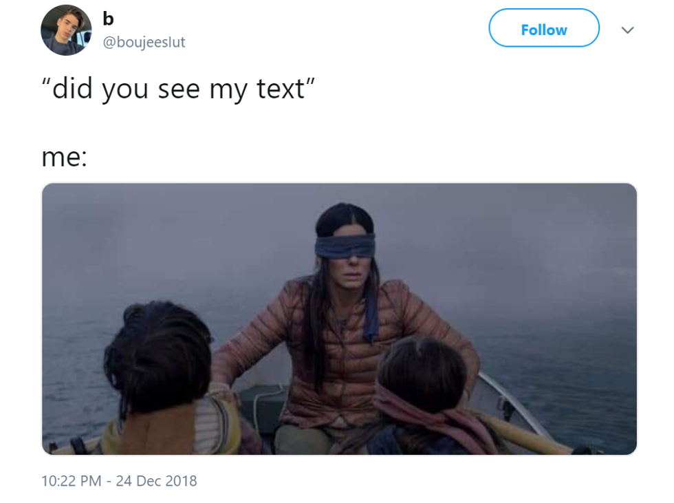 "did you see my text"