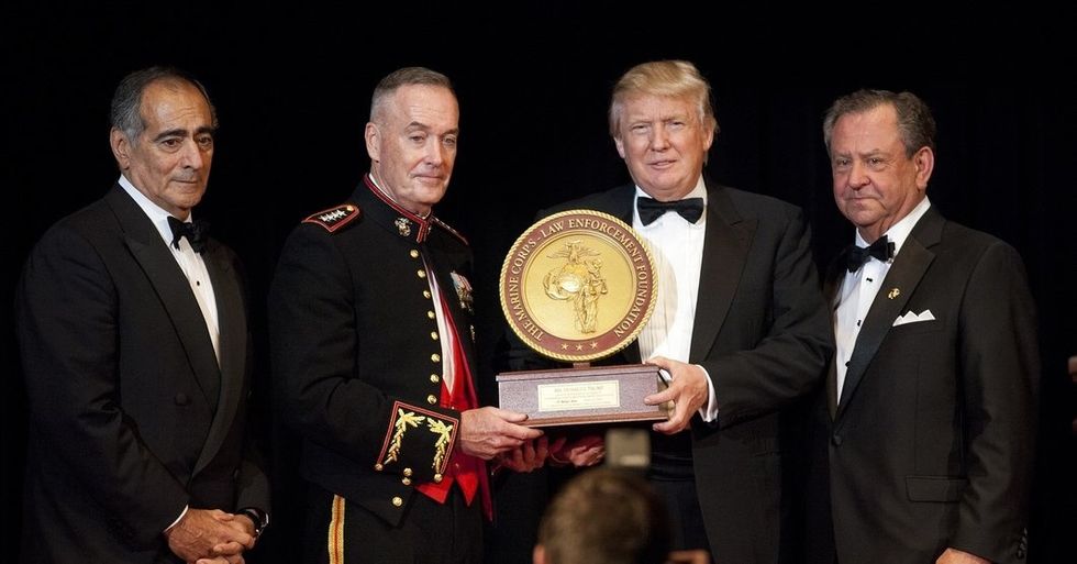 donald trump law enforcement award