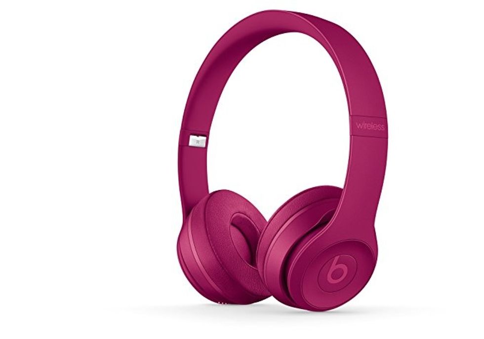 Dorm Packing Essentials: Pink Wireless Beats
