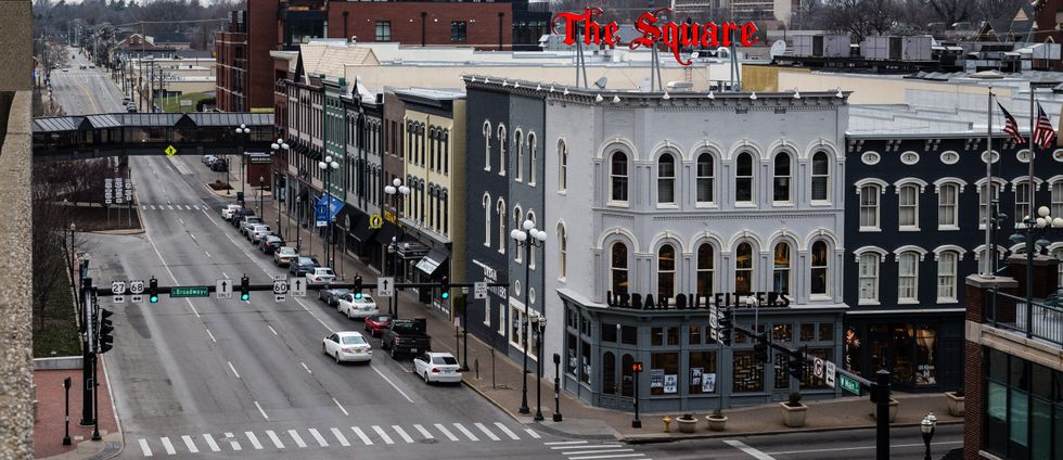 downtown Lexington, KY