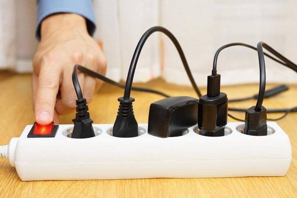 Electrical supplies safe in the bathroom